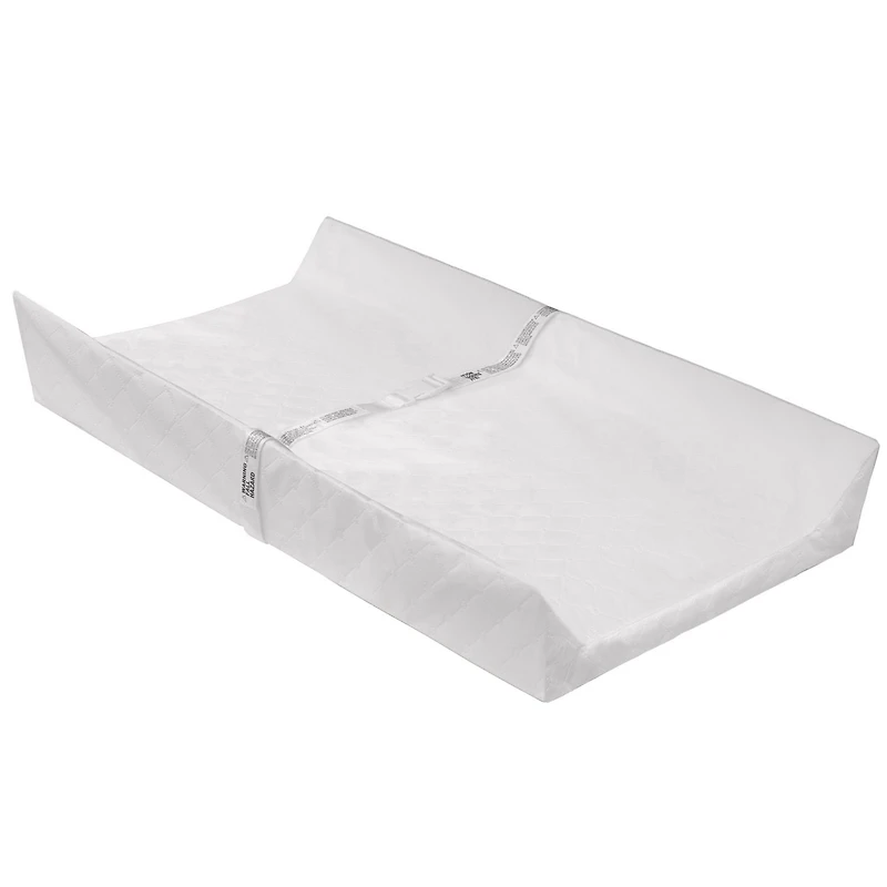 Matelas à langer profilé Delta pour enfants, blanc