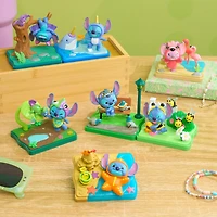 HAPPY HAUL Disney Stitch Goes Wild Scene Setters, Surprise Collectible Toy Figure in Blind Box with Scenic Base and Accessories, 8 cm Tall, Short-Run Drop, Ages 8 and up
