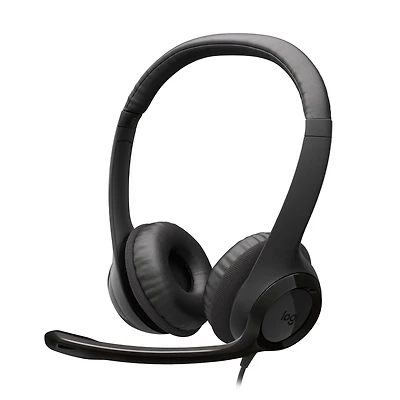 Logitech H390 Wired Headset with Noise Canceling Microphone