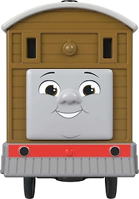 Thomas et ses amis Train jouet motorisé Locomotive Toby, wagon