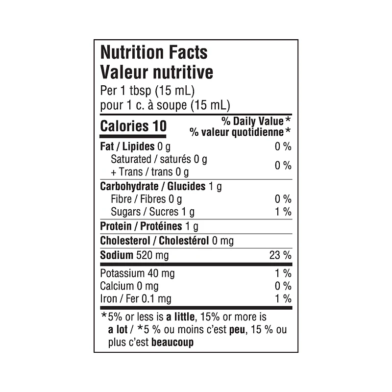 Great Value Reduced Sodium Soya Sauce