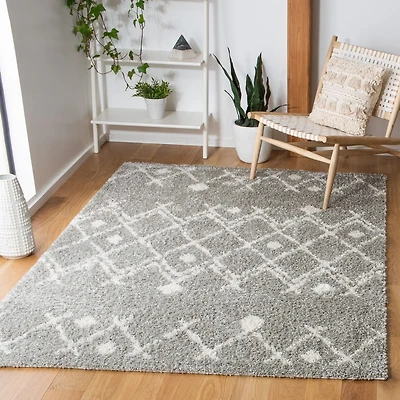 SAFAVIEH Vana Santana Tapis Géométrique Shag