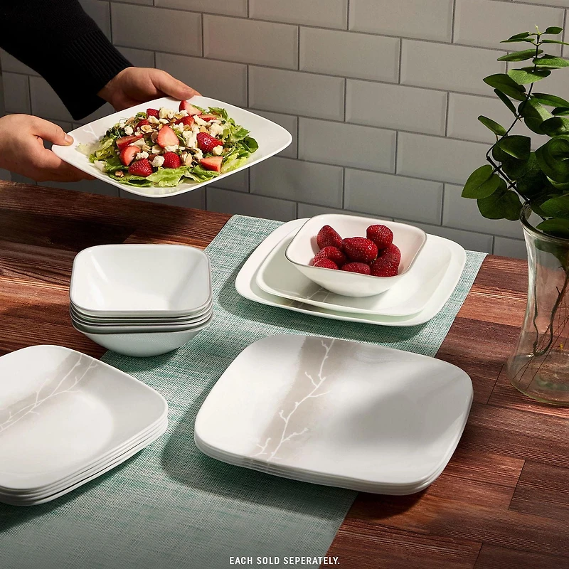 Bol à soupe/céréales carré Corelle® Vitrelle® Studio Wandering Grove de 22 oz