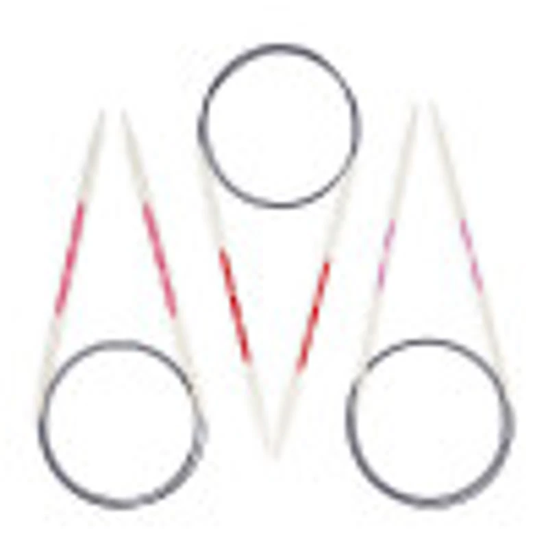 Prym Ergonomics 32" Circular Knitting Needles Set, Size US 2, 4 & 6