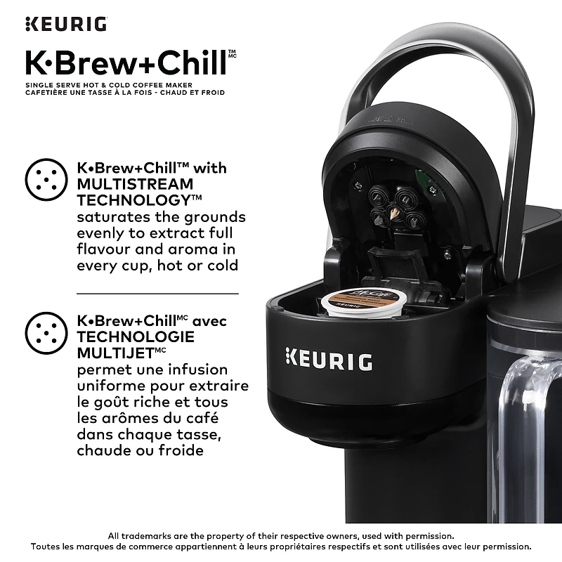 K-Brew+Chill, Single Serve Hot & Cold K-Cup Pod Coffee Maker