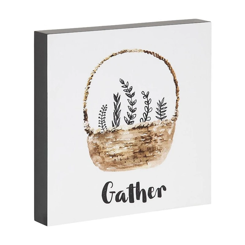 Dessus de boîte artistique « Gather »