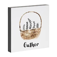 Dessus de boîte artistique « Gather »