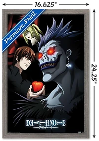 Death Note - Group Wall Poster, 22.375" x 34" Framed
