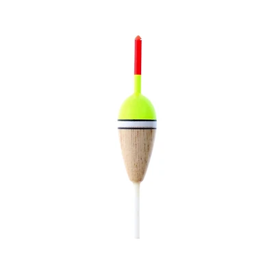 Eagle Claw Q07070-005 Balsa Style Oval Slip Float, 1" x 5" Stem, 2Pk