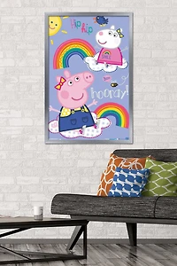 Peppa Pig - Hooray Wall Poster, 22.375" x 34"
