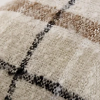 Bouclair Elsy Beige Decorative Throw Pillow 19x19 in
