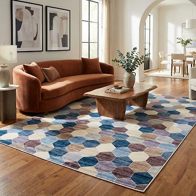 Rug Branch Checkered Geometric Indoor Area Rug