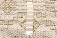 ECARPET Jute Style Area Rug for Bedroom, Living Room