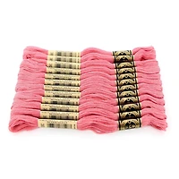 DMC Pink Cotton 6-Strand Embroidery Floss Skein, 8 m (8.7 yd)