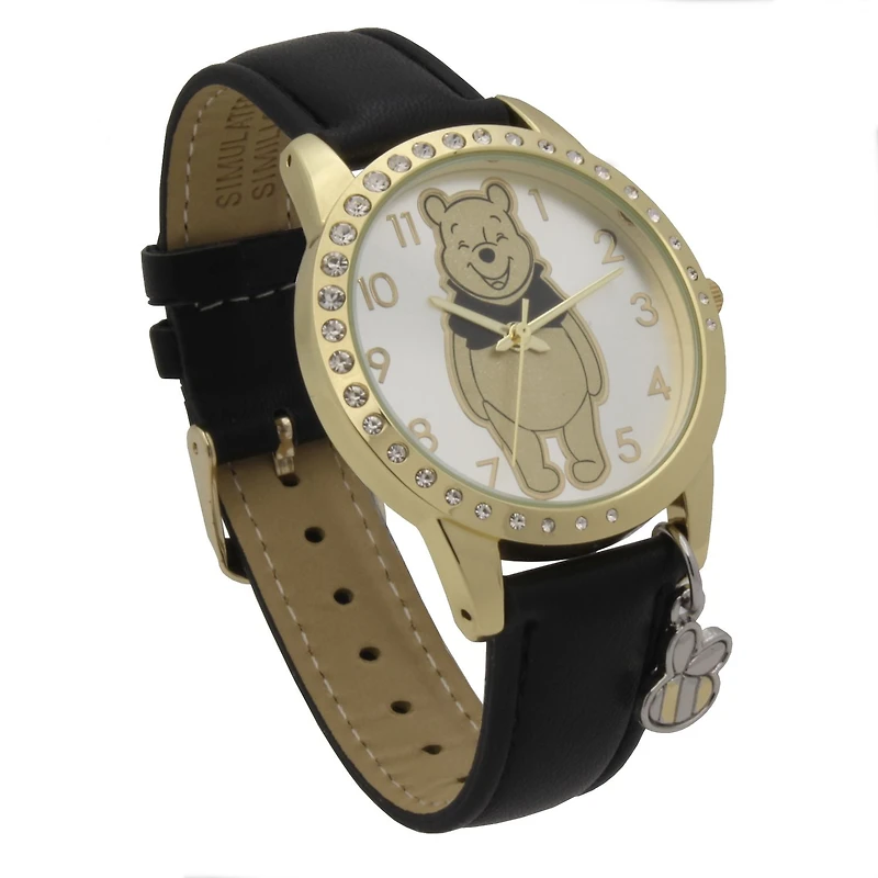 Adult Spiderman Black Metal Bracelet Watch