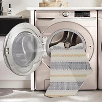 Outdoor Washable Delray Ivory & Blue 3' x 5' Accent Rug