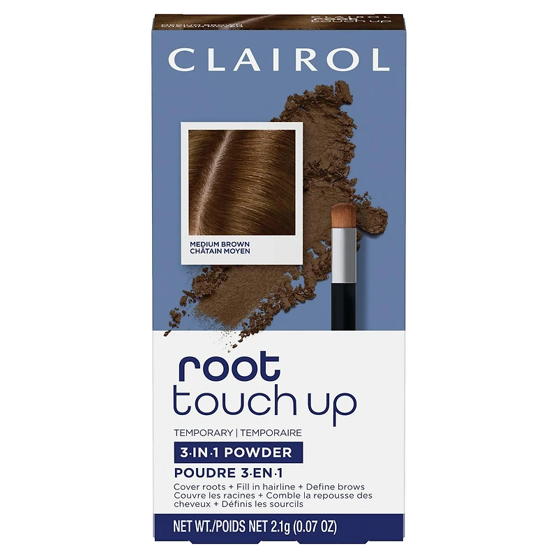 Clairol Root Touch-Up Temporary Concealing Powder from Canada's #1 Root Touch Up Brand