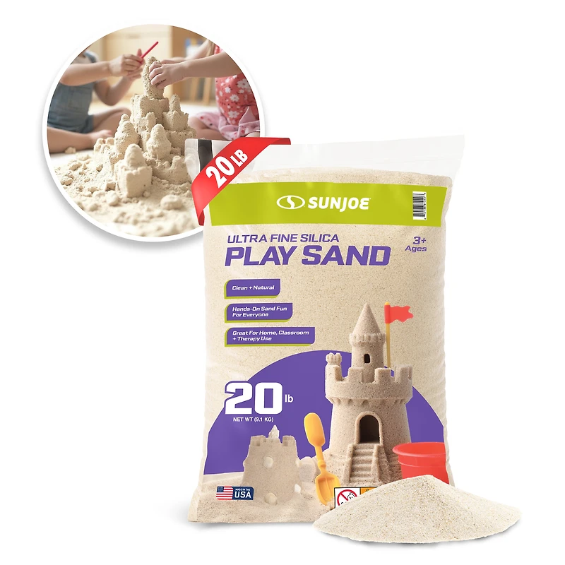 Ultra Fine Silica Sand, 20lb Bag