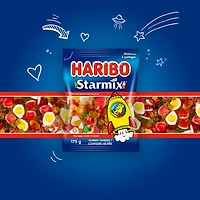 Haribo Starmix Gummy Candy, Mix of Fruity Flavours, No Artificial Colours - 175g Bag