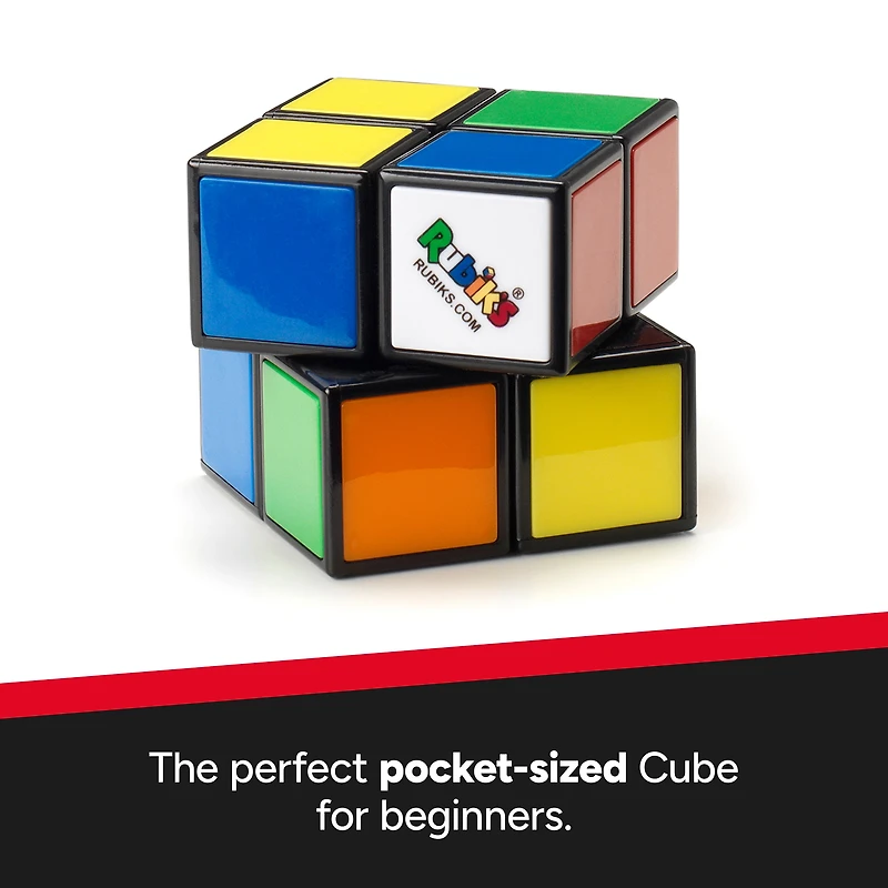 Rubik's Mini 2x2, Casse-tête de correspondance de couleurs 2x2 classique, Casse-tête de poche