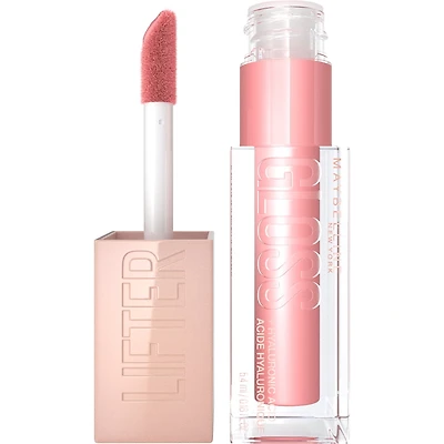 Maybelline New York Lifter Gloss, Hydrating Lip Gloss with Hyaluronic Acid, reef ,5.4 ml