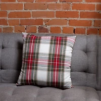 Celebration Plaid 2 Piece Cushion Set with 100% Cotton Cover