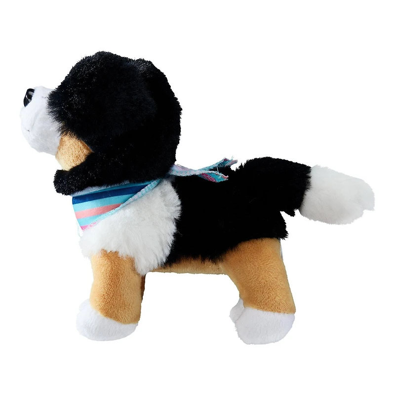 My Life As Plush Pet Companion for 18” Dolls, 1 Piece, Brown, Black, and White Dog