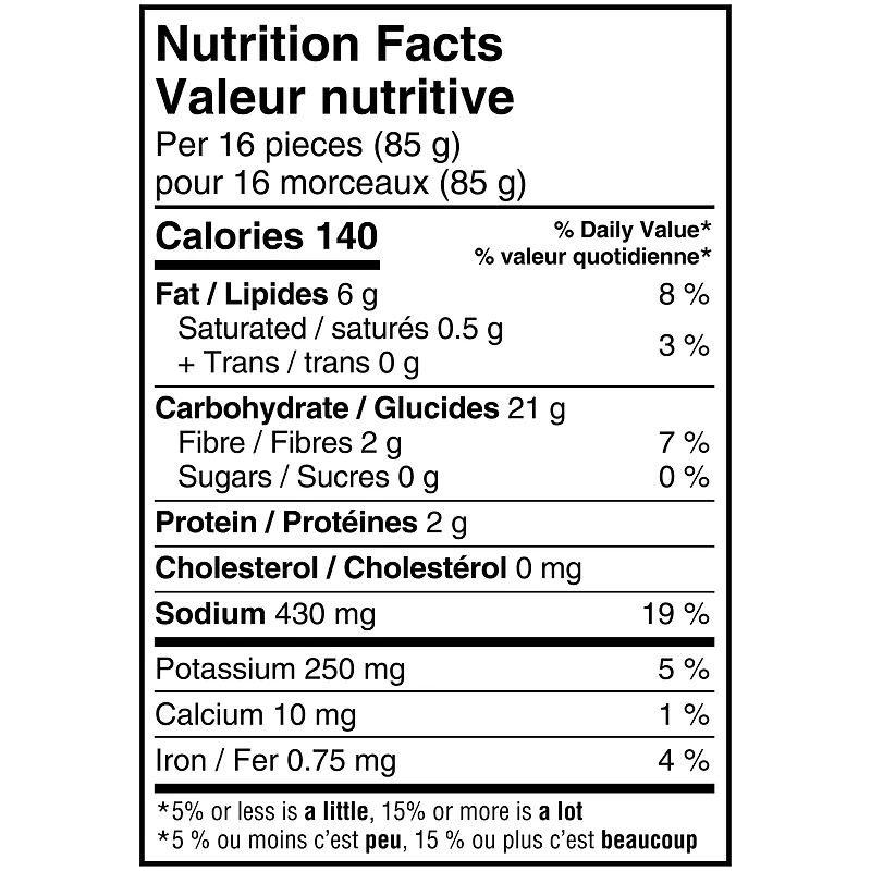 Frites classique FlavourCrisp des Fermes Cavendish | Fait au Canada | Fière entreprise canadienne 750g