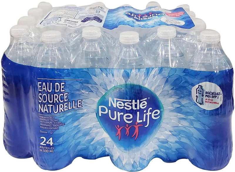 Pure Life Eau de Source Naturelle 24X500ML