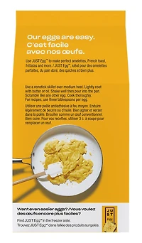 Just Egg, Non-GMO, Made From Plants, Good Source of Protein, Egg Free, Dairy Free, Vegan, No Artificial Flavors