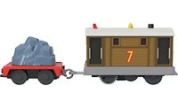 Thomas et ses amis Train jouet motorisé Locomotive Toby, wagon