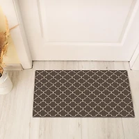 Tapis Pvc Imprimé Design Marocain 18"X30"