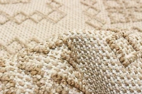 ECARPET Jute Style Area Rug for Bedroom, Living Room