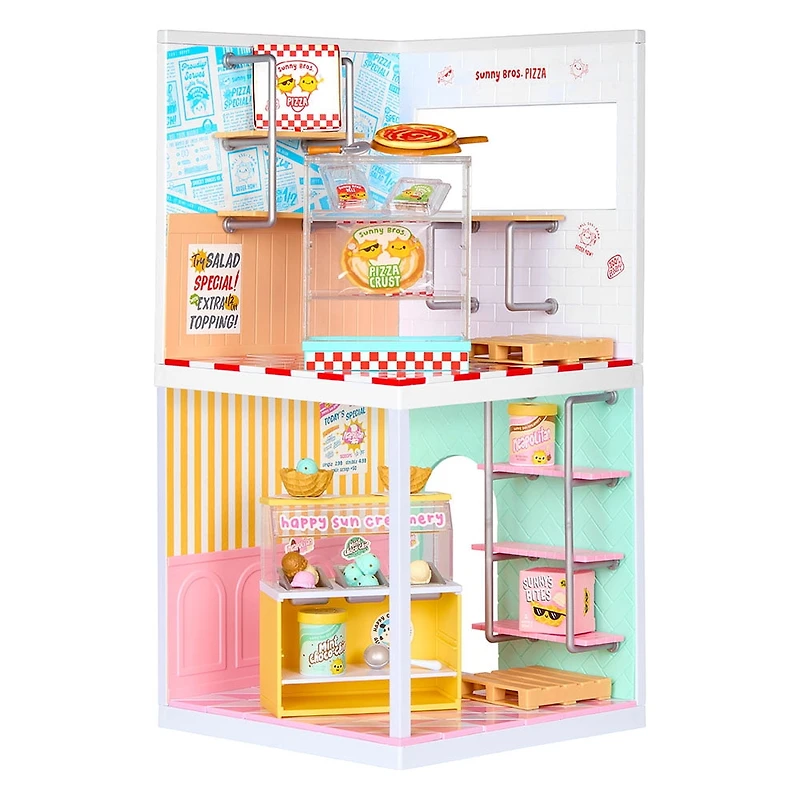 MGA's Miniverse™ Make It Mini Spaces™ Ice Cream Shop, Building Set, Customize, DIY Crafts, Rooms, Hobby, Collectors, Display, Gifts, 8+