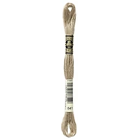 DMC 6-Strand Cotton Embroidery Floss, 8 m (8.7 yd), Brown