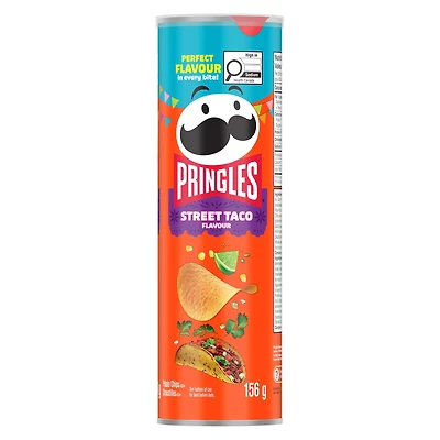 Pringles® Street Taco Flavour Potato Chips 156g