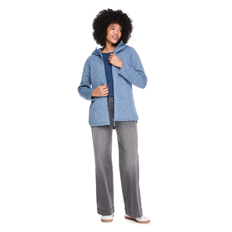 George Women's Faux Shearling Zip Up Jacket