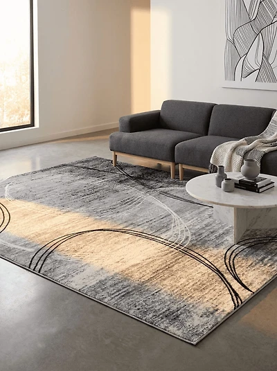 Tapis Branche Montage Collection Tapis abstrait moderne