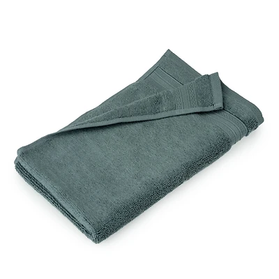 hometrends Solid 100% Cotton Washcloth, 1 Piece, 550 GSM, Highly Absorbent & Soft Bathroom Light Teal
