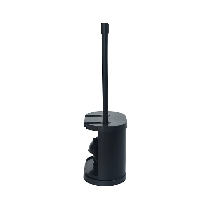 Better Homes & Gardens Toilet Bowl Brush Plunger Set, Black