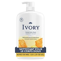 Ivory Mild & Gentle Body Wash, Milk & Honey Scent