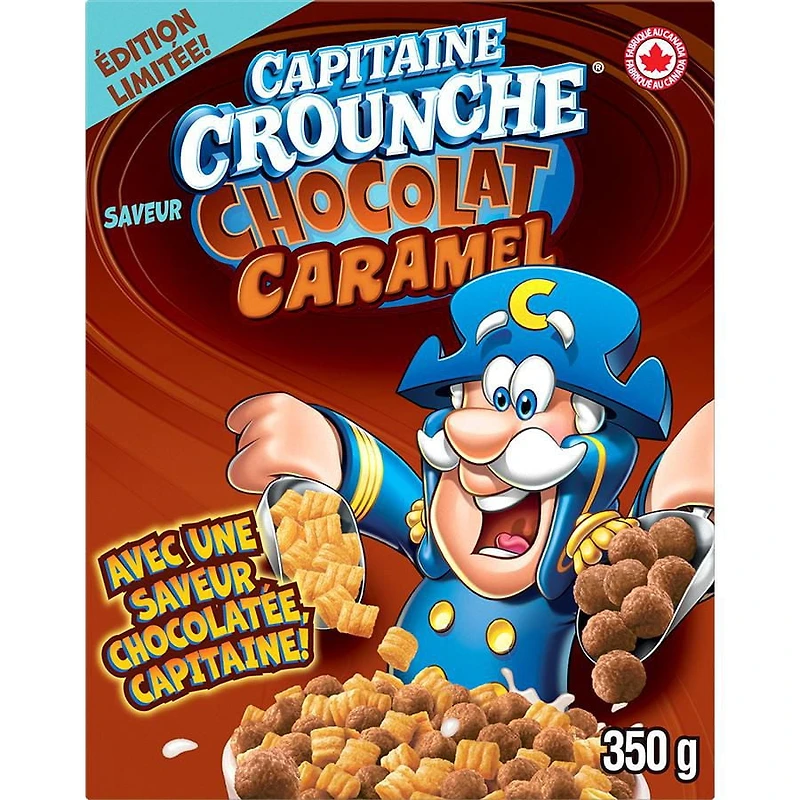 Capitaine Crounche Chocolat et Caramel Céréales Cruncy Flakes