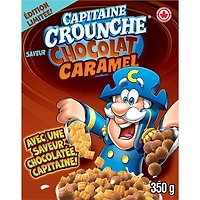 Capitaine Crounche Chocolat et Caramel Céréales Cruncy Flakes