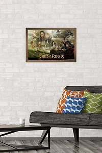 The Lord of the Rings: The Motion Picture Trilogy Wall Poster, 14.725" x 22.375" Framed