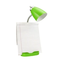Limelights Gooseneck Organizer Desk Lamp with iPad Tablet Stand Book Holder and USB port