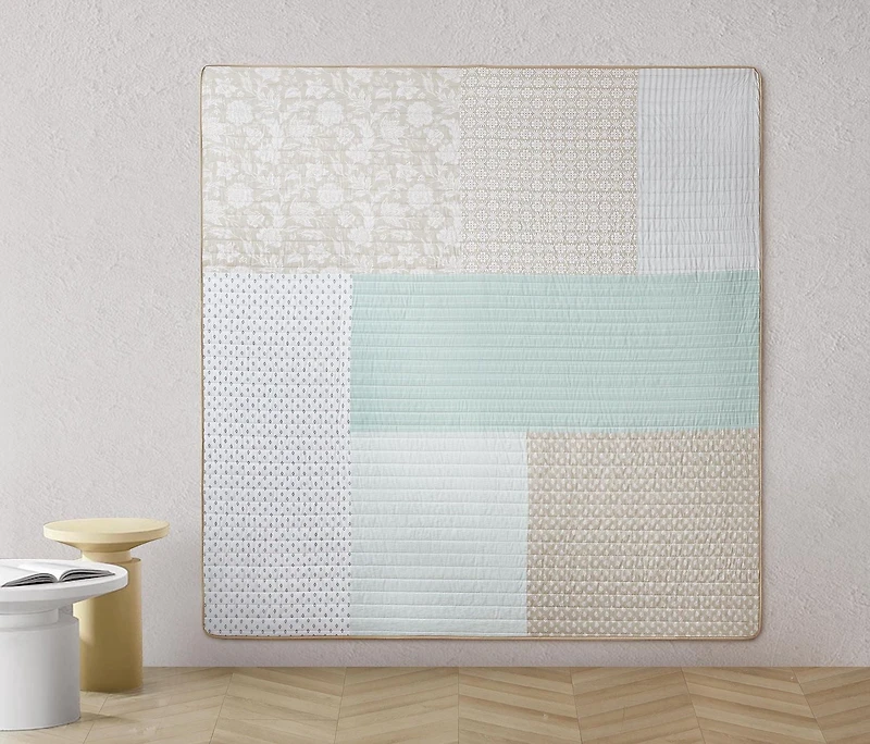 Megan 3 Piece Reversible Quilt Set