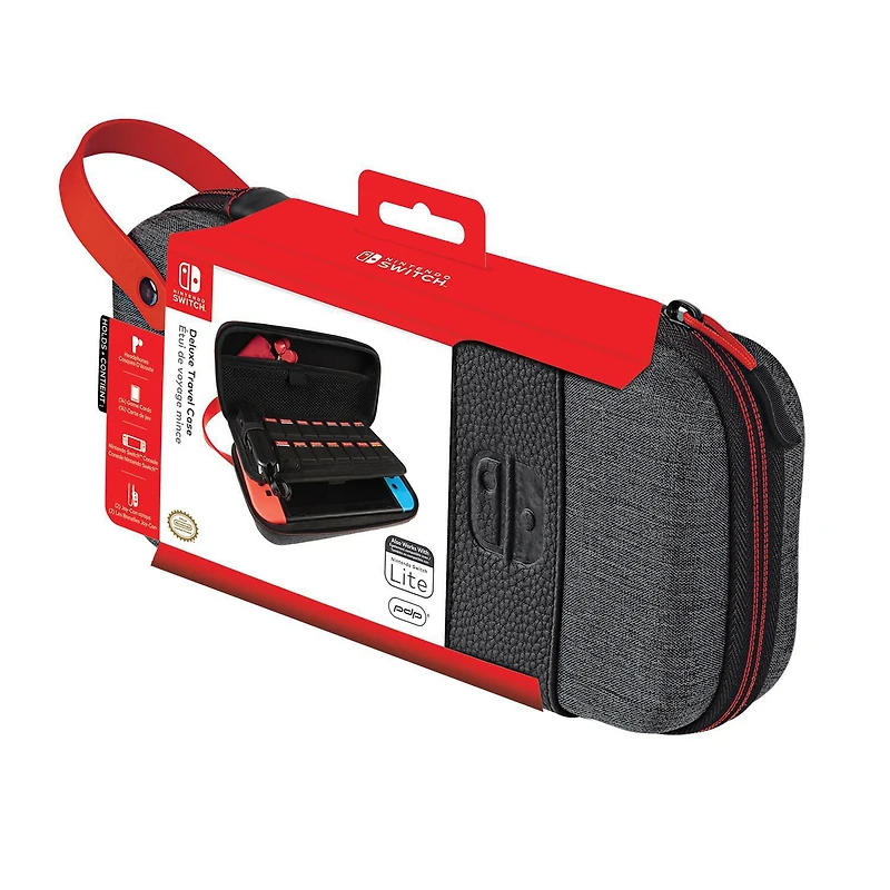 PDP Deluxe Travel Case: Elite Edition Nintendo Switch, Nintendo Switch Lite, & Nintendo Switch - OLED Model