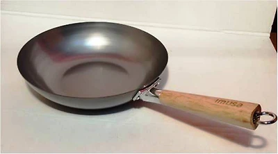 Imusa 12" Carbon Steel Non-Coated Wok
