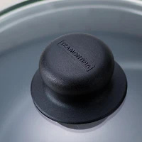 Tramontina Simple Cooking Casserole profonde pour sauter couverte antiadhésive  de 25cm – champagne