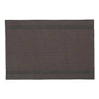 Vinyl Placemat (Mackenzie) (Chocolate) - Set of 12